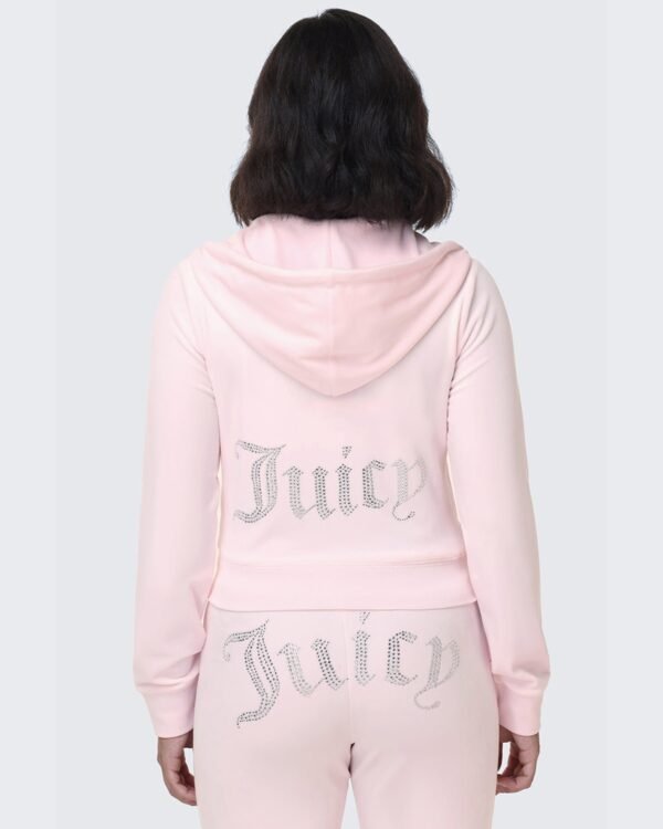 Juicy Couture OG Big Bling Velour Hoodie – New Soft Glow